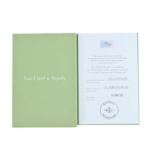 【中古】Van Cleef&Arpels ヴァンクリーフ&アーペル K18YG VINTAGE ALHAMBRA ヴィンテージ アルハンブラ ペンダント マラカイト ネックレス5.5g