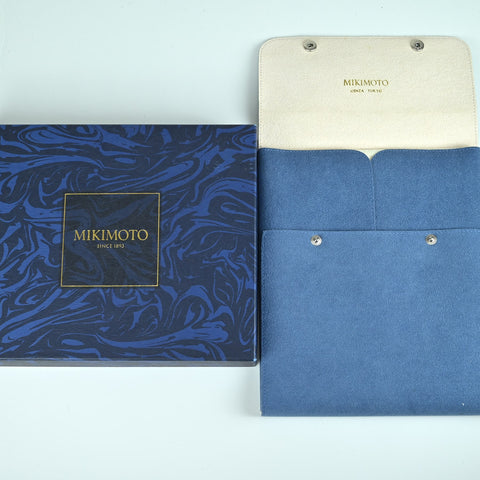 【中古】MIKIMOTO ミキモト SV AKOYA PEARL アコヤパールネックレス P4.0-4.5mm 41cm