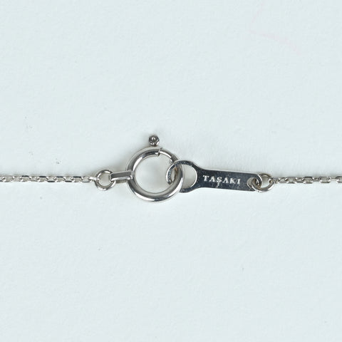 【中古】TASAKI タサキ K18WG AKOYA PEARLアコヤパールネックレス8.2mm 36 - 40cm 2.2g