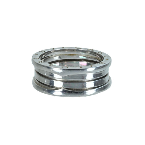 【中古】BVLGARI ブルガリ K18WG B-ZERO1 ビーゼロワン RING 指輪 13.0g #63