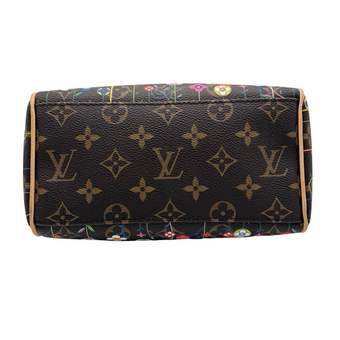 Pre-owned LV x TM Louis Vuitton x Takashi Murakami SPEEDY BANBOULIERE 20 Shoulder Bag with IC Chip (2021 and later) Monogram Canvas.