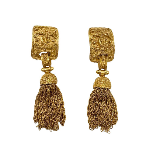 【中古】 CHANEL シャネル VINTAGE ITEM EARRINGS イヤリング 小物 GP 中古