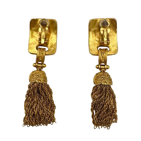 【中古】 CHANEL シャネル VINTAGE ITEM EARRINGS イヤリング 小物 GP 中古