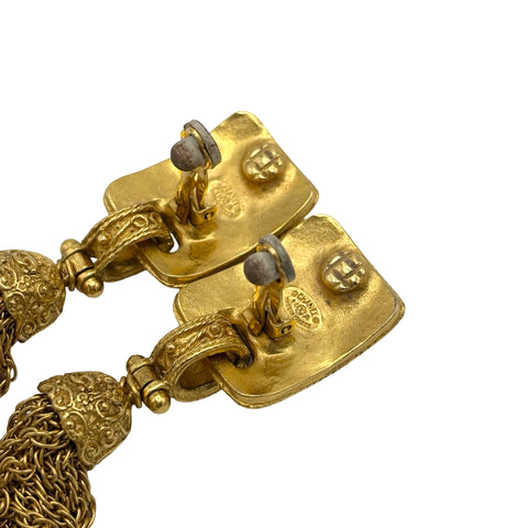 【中古】 CHANEL シャネル VINTAGE ITEM EARRINGS イヤリング 小物 GP 中古