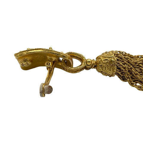 【中古】 CHANEL シャネル VINTAGE ITEM EARRINGS イヤリング 小物 GP 中古