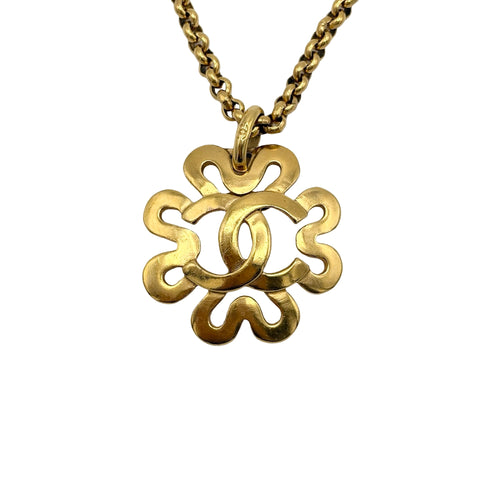 【中古】 CHANEL シャネル NECKLACE ネックレス ヴィンテージ 小物 中古 GOLD