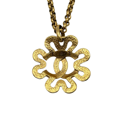 【中古】 CHANEL シャネル NECKLACE ネックレス ヴィンテージ 小物 中古 GOLD