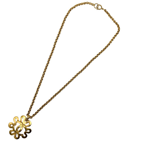【中古】 CHANEL シャネル NECKLACE ネックレス ヴィンテージ 小物 中古 GOLD