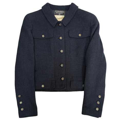 【中古】 CHANEL シャネル JACKET ジャケット 40 USED 中古 1998年 CLOTHES 洋服