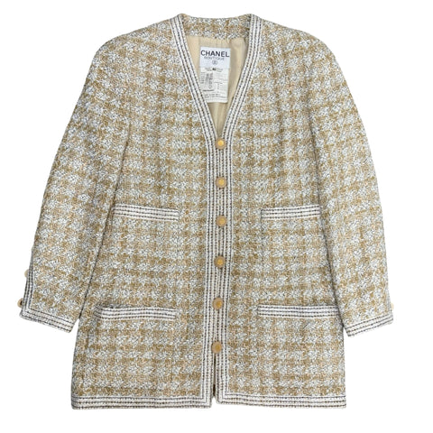 【中古】CHANEL シャネル JACKET ジャケット 40 USED 中古 1993年 CLOTHES 洋服