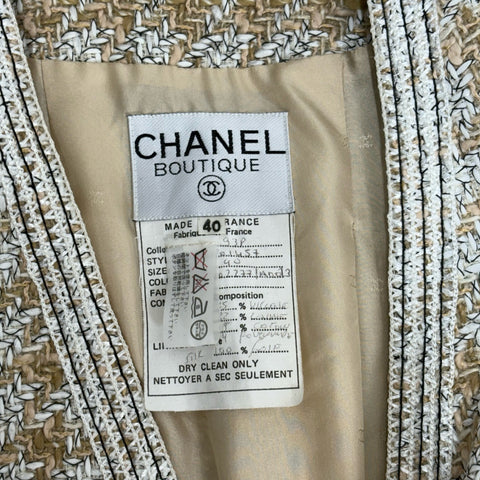 【中古】CHANEL シャネル JACKET ジャケット 40 USED 中古 1993年 CLOTHES 洋服