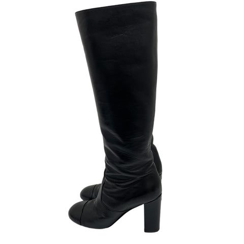 【中古】 CHANEL シャネル BOOTS ロングブーツ 39 USED 中古 SHOES 靴