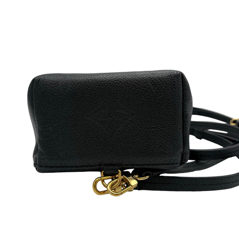 【中古】 LOUIS VUITTON ルイ・ヴィトン UNPLANT TINY BACKPACK アンプラント タイニーバック バックパック ICチップ ブラック レザー 中古 USED バッグ