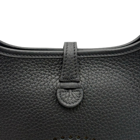 【新品未使用】Hermes エルメス EVELYNE TPM エヴリン TPM ショルダーバッグ W刻(2024年) ブラック トリヨン 新品 NEW バッグ