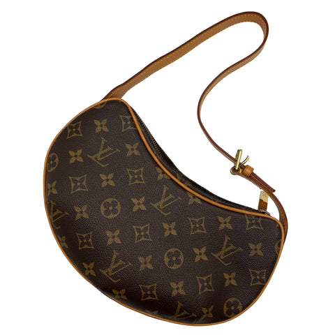 【中古】 LOUIS VUITTON ルイ・ヴィトン POCHETTE CROISSANT (M5150) ポシェットクロワッサン ショルダーバッグ MI0098(2008年) モノグラム キャンバス 中古 USED バッグ