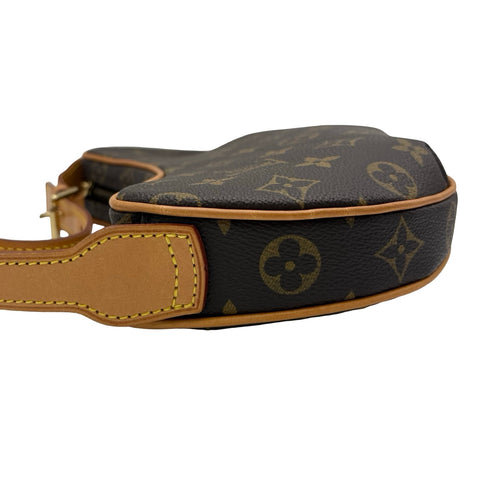 【中古】 LOUIS VUITTON ルイ・ヴィトン POCHETTE CROISSANT (M5150) ポシェットクロワッサン ショルダーバッグ MI0098(2008年) モノグラム キャンバス 中古 USED バッグ