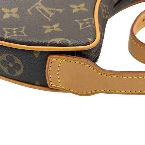 【中古】 LOUIS VUITTON ルイ・ヴィトン POCHETTE CROISSANT (M5150) ポシェットクロワッサン ショルダーバッグ MI0098(2008年) モノグラム キャンバス 中古 USED バッグ