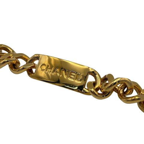【中古】 CHANEL シャネル CHAIN BELT チェーンベルト ベルト ゴールド GP ヴィンテージ 中古 GOLD