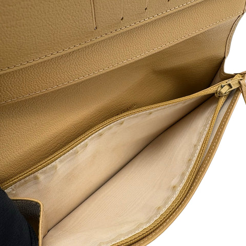 【中古】 CHANEL シャネル BIFOLD WALLET 2つ折り財布 財布 ベージュ系 レザー 中古 BEIGE LAETHER