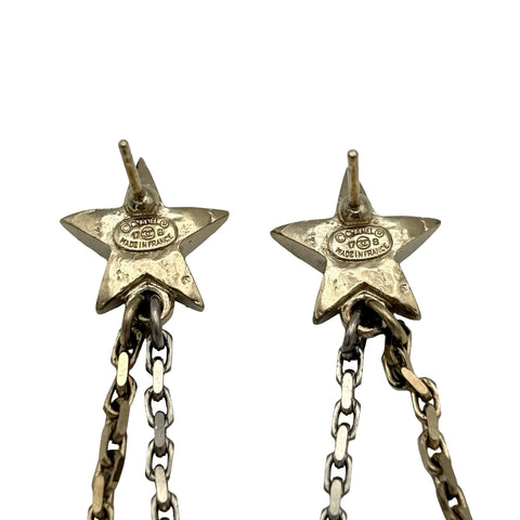 【中古】 CHANEL シャネル COCOMARK STONE EARRINGS ココマーク ストーンピアス ピアス ゴールド GP 中古 GP