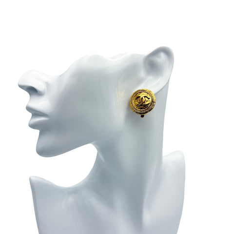 【中古】 CHANEL シャネル COCOMARK EARRINGS ココマークイヤリング イヤリング ゴールドヴィンテージ GP 中古