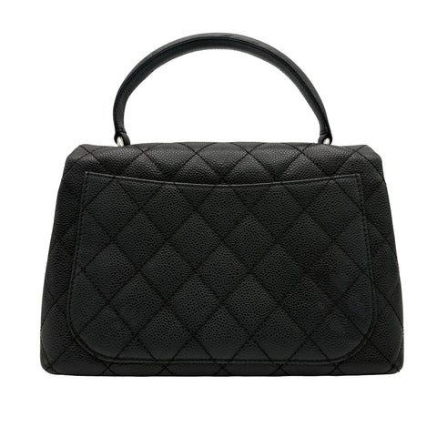 【中古】 CHANEL シャネル MATELASSE HAND BAG マトラッセハンドバッグ ハンドバッグ 11番台(2007年) ブラック キャビアスキン 中古 USED バッグ