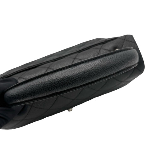 【中古】 CHANEL シャネル MATELASSE HAND BAG マトラッセハンドバッグ ハンドバッグ 11番台(2007年) ブラック キャビアスキン 中古 USED バッグ