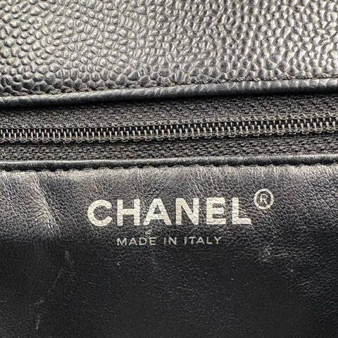 【中古】 CHANEL シャネル MATELASSE HAND BAG マトラッセハンドバッグ ハンドバッグ 11番台(2007年) ブラック キャビアスキン 中古 USED バッグ