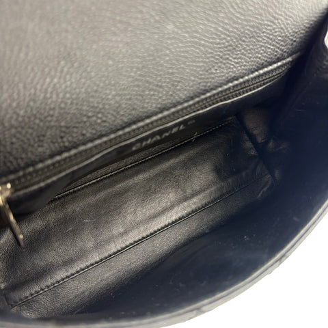 【中古】 CHANEL シャネル MATELASSE HAND BAG マトラッセハンドバッグ ハンドバッグ 11番台(2007年) ブラック キャビアスキン 中古 USED バッグ