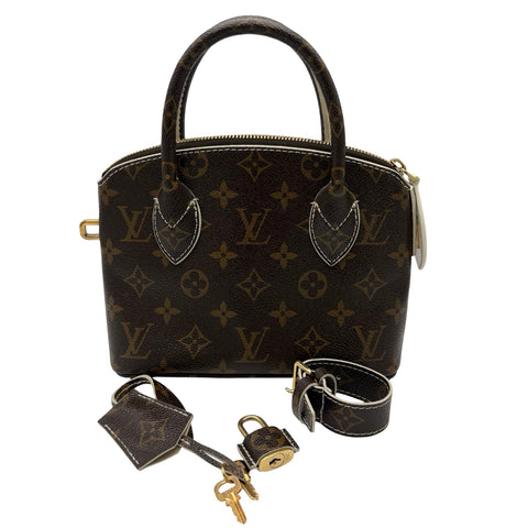 【中古】 LOUIS VUITTON ルイ・ヴィトン LOCKIT BB (M40599) ロックイットBB ショルダーバッグ AR2101(2011年) シャイニーモノグラム キャンバス 中古 USED バッグ