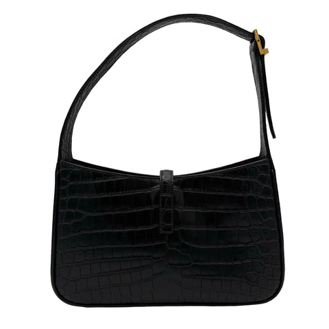 【美品】 SAINT LAURENT サンローラン CASSANDRA ONE SHOULDER BAG カサンドラワンショルダーバッグ ショルダーバッグ ブラック レザー 美品 USED バッグ