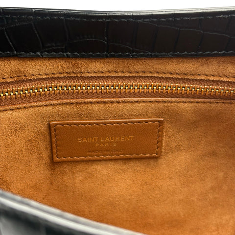 【美品】 SAINT LAURENT サンローラン CASSANDRA ONE SHOULDER BAG カサンドラワンショルダーバッグ ショルダーバッグ ブラック レザー 美品 USED バッグ