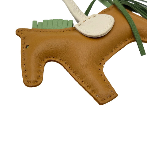 【中古】 Hermes エルメス RODEO CHARM ロデオチャーム チャーム セサミ/ヴェールクリケット/クレ アニューミロ 中古 AGNEAU MILO