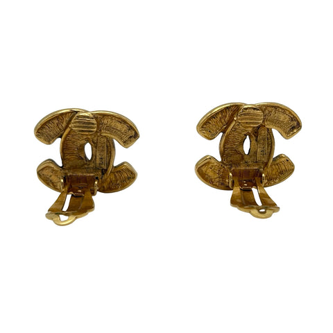 【中古】 CHANEL シャネル COCOMARK EARRINGS ココマークイヤリング イヤリング ゴールド ヴィンテージ GP 中古
