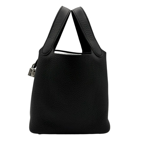 【新品未使用】 Hermes エルメス PICOTIN LOCK PM ピコタンロックPM ハンドバッグ W刻 (2024年) ブラック トリヨン 新品未使用 NEW バッグ