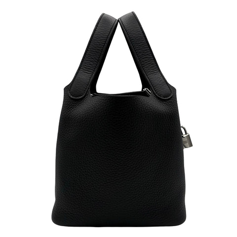 【新品未使用】 Hermes エルメス PICOTIN LOCK PM ピコタンロックPM ハンドバッグ W刻 (2024年) ブラック トリヨン 新品未使用 NEW バッグ