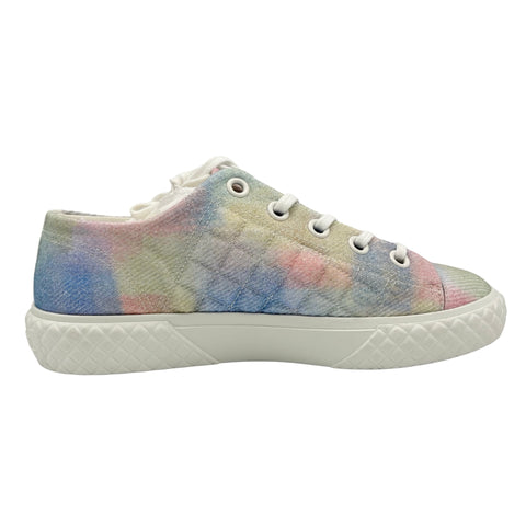 【中古】 CHANEL シャネル COCOMARK EMBROIDER LOW CUT SNEAKER ココマーク刺繡ローカットスニーカー 37 USED 中古 SHOES 靴