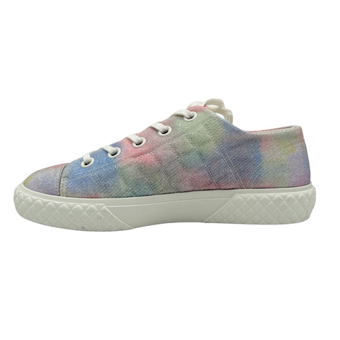 【中古】 CHANEL シャネル COCOMARK EMBROIDER LOW CUT SNEAKER ココマーク刺繡ローカットスニーカー 37 USED 中古 SHOES 靴