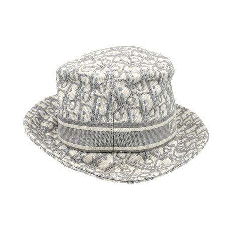 【美品】 Christian Dior ディオール BOB HAT・OBLIQUE HAT ボブハット・オブリーク 58 USED 中古 帽子