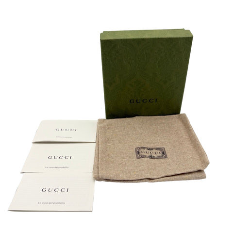 【未使用】 GUCCI グッチ BIFOLD JUMBO GG WALLET 2つ折りジャンボGG 財布 ブラウン系 キャンバス 未使用 BROWN CANVAS