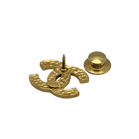 【中古】 CHANEL シャネル COCOMARK PIN BROOCH ココマークピンブローチ ブローチ ゴールド/ブラック GP 中古 GOLD/BLACK
