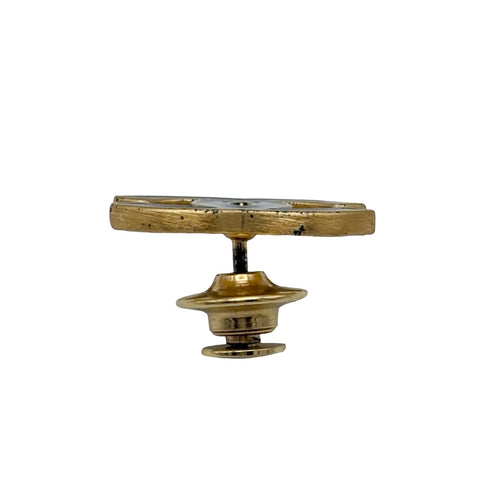 【中古】 CHANEL シャネル COCOMARK PIN BROOCH ココマークピンブローチ ブローチ ゴールド/ブラック GP 中古 GOLD/BLACK