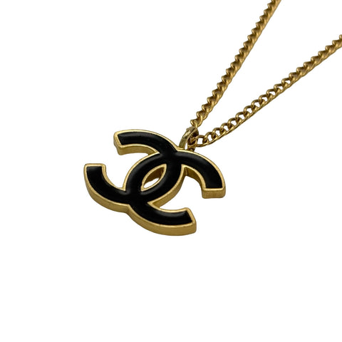 【中古】 CHANEL シャネル COCOMARK NECKLACE ココマークネックレス GP 中古