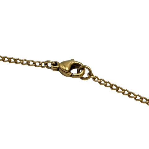 【中古】 CHANEL シャネル COCOMARK NECKLACE ココマークネックレス GP 中古