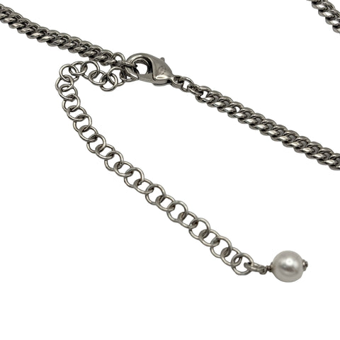 【美品】 CHANEL シャネル NECKLACE ハート ネックレス 小物 中古