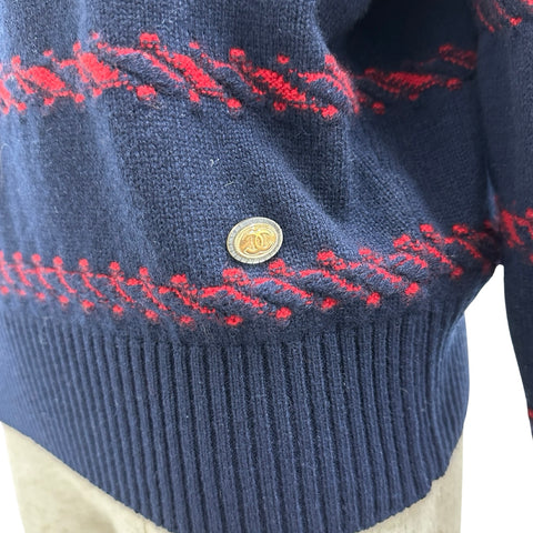 【美品】 CHANEL シャネル KNITTOPS ニットトップス 38 USED 中古 2021年 CLOTHES アパレル