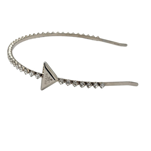 【中古】 PRADA プラダ HEADBAND カチューシャ ヘアアクセサリー 小物 GP 中古