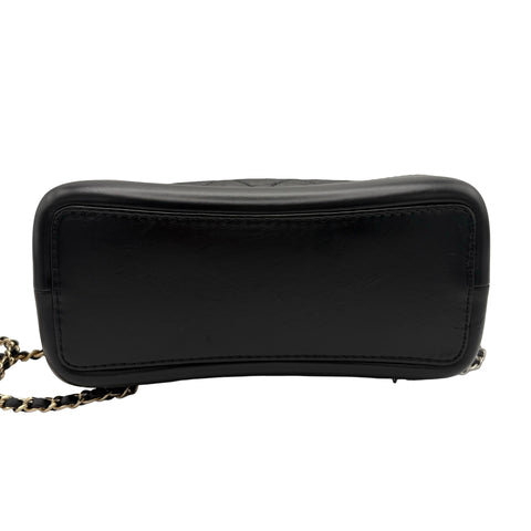 【中古】 CHANEL シャネル GABRIELLE BACKPACK ガブリエル バックパック 29番台(2019-2020年) ブラック ヴィンテージカーフ 中古 USED バッグ