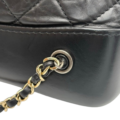 【中古】 CHANEL シャネル GABRIELLE BACKPACK ガブリエル バックパック 29番台(2019-2020年) ブラック ヴィンテージカーフ 中古 USED バッグ