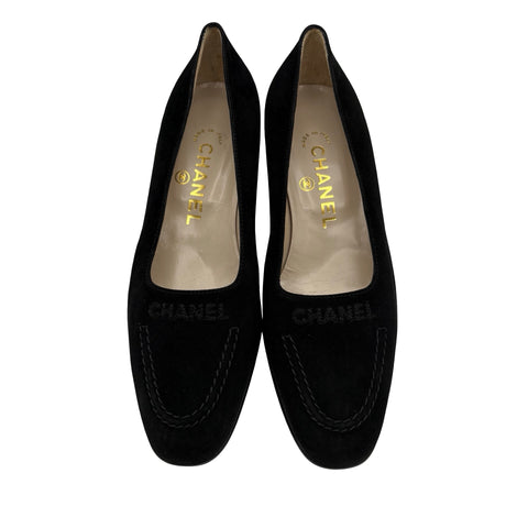 【中古】CHANEL シャネル PUMPS パンプス 36.5 USED 中古 靴